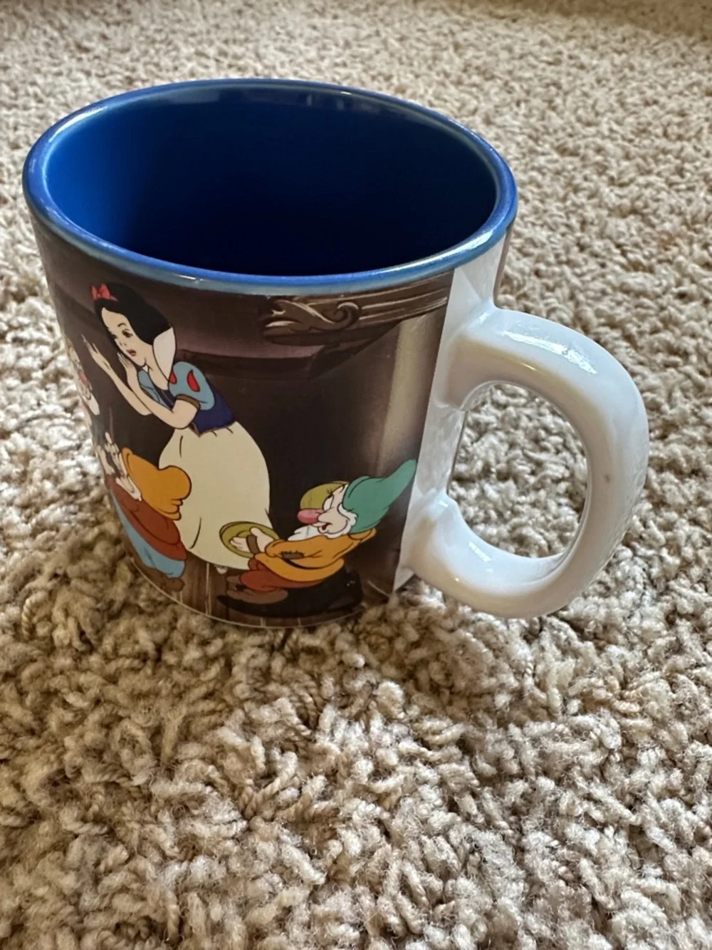 Disney Snow White & Seven Dwarfs Vintage Ceramic Coffee Mug from Disney Store